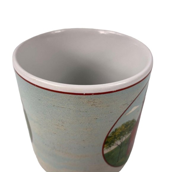 Warren Kimble Coffee Mug Cup Brandon House Country Life Sakura Schoolhouse - Picture 10 of 10